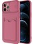 Apple iPhone 12 Pro Max Kılıf ​ardx Kartix Kapak-Koyu Mor 1