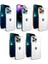 Apple iPhone 13 Pro Max Kılıf Kamera Korumalı Renkli Çerçeveli Ardx Garaj Kapak-Siyah 2