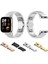 Xiaomi Redmi Watch 3 Metal Kordon Dönüştürücü Zore - Gold 3