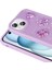Apple iPhone 14 Plus Kılıf Kabartma Figürlü Parlak Ardx Toys Silikon Kapak-Mor 3