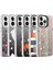 Apple iPhone 13 Pro Max Kılıf Desenli Ardx Silver Sert Kapak-Çiçek 2