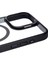 Apple iPhone 15 Pro Max Kılıf Magsafe Wireless Şarj Özellikli Standlı Ardx Magsafe Klon Lensli Kapak-Lacivert 2