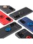 Xiaomi Redmi Note 11S Global Kılıf Ardx Ravel Silikon Kapak-Siyah-Mavi 3
