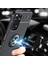 Xiaomi Redmi Note 11S Global Kılıf Ardx Ravel Silikon Kapak-Siyah-Mavi 5
