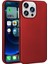 Apple iPhone 15 Pro Max Kılıf Ardx Premier Silikon Kapak-Kırmızı 1
