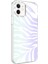 iPhone 12 Kılıf Ardx M-Blue Desenli Kapak-Zebra No1 1