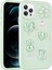 Apple iPhone 13 Pro Max Kılıf Kabartma Figürlü Parlak Ardx Toys Silikon Kapak-Açık Yeşil 1