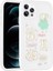 Apple iPhone 11 Pro Kılıf Kabartma Figürlü Parlak Ardx Toys Silikon Kapak-Beyaz 1