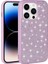 Apple iPhone 14 Pro Max Kılıf Parlak Taşlı Tasarım Ardx Pırlanta Kapak-Pembe 5