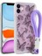 iPhone 11 Uyumlu Desenli El Askılı Ipli Ardx Astana Silikon Kapak-Kelebek 1