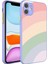 Apple iPhone 11 Kılıf Kamera Korumalı Renkli Temperli Ardx X-Cam KAPAK-NO14 1