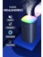 400 ml Ultrasonik Hava Nemlendirici ve Aroma Difüzörü- LED Işıklı Buhar Makinesi Siyah 2