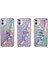 Apple iPhone 12 Kılıf Ardx Pilla Kapak-Pembe-Yeşil 2