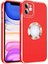 Apple iPhone 11 Kılıf Ardx Kongo Kapak-Kırmızı 1