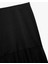 Slim Fit Standart Bel Transparan Tül Detaylı Uzun Etek 3