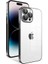 Apple iPhone 14 Pro Uyumlu Kamera Korumalı Renkli Çerçeveli Ardx Garaj Kapak-Siyah 3