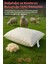 Merinos Kuzu Yünlü Gold Çizgili Fermuarlı Doğal Yastık 50 x 70 cm 5