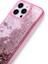 Apple iPhone 14 Pro Max Uyumlu Kılıf Sıvılı Simli Şeffaf Arka Yüzey Ardx Keto Silikon Kapak-Gümüş 2