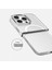 Apple iPhone 16 Pro Kılıf Magsafe Şarj Özellikli Kamera Korumalı Ardx Kripto Kapak-Şeffaf 3