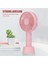 Taşınabilir Mini Fan 3 Hızlı 1200MAH Şarj Edilebilir Pembe (Yurt Dışından) 5