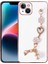 Apple iPhone 15 Plus Kılıf El Tutamaçlı Kamera Korumalı Ardx Taka Silikon Kapak-Beyaz 1