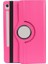 Samsung Galaxy Tab S9 Uyumlu Zore Dönebilen Standlı Kılıf-Pembe Koyu 1