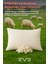 Merinos Kuzu Yünlü Antialerjik Yıkanabilir Fermuarlı Doğal Yastık 50 x 70 cm 900 gr 5