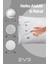 8 Adet Klimax Beyaz Serisi Kılıflı Fermuarlı Klimali Antialerjik Silikon Nano Elyaf Yastık 50 x 70 cm 4