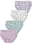 Kız Çocuk Fitilli Slip Külot Iç Çamaşır 4lü Set 1