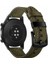 Huawei Watch Gt 3 42MM Uyumlu Krd-19 Deri Kordon Zore - Siyah 5