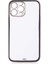 Apple iPhone 13 Pro Max Kılıf Ardx Voit Clear Kapak-Siyah 1