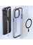 Apple iPhone 14 Pro Max Kılıf Mat Arka Yüzey Wireless Şarj Özellikli Ardx Locik Kapak-Derin Mor 5
