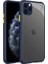 Apple iPhone 11 Pro Max Kılıf ​​ardx Kaff Kapak-Lacivert 1