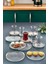 18 Parça Gold Yaldızlı Çay Seti Takımı - Pasta Tabağı, Çay Bardağı, Çay Tabağı 1
