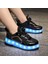 4 Tekerlekli USB Şarjlı LED Işıklı Paten Ayakkabı (Yurt Dışından) 2