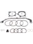Vanos O-Ring Contası Tamir Kiti Bmw Için Fit E36 E39 E46 E53 E60 E83 E85 M52TU M54 Çift Dışbükey Tamir Kiti 11361433513 (Yurt Dışından) 2