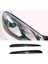 Araba Karbon Fiber Farlar Kaşlar Göz Kapakları Kapak Kirpik Far Çıkartmaları Vw Golf 6 Gtı Mk6 2008-2012 (Yurt Dışından) 2