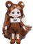 Hanfu Bebek 17CM Giydirme Bebek Bebek Model Bebek Bebekler Bebekler (Yurt Dışından) 1