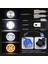 500 W 7 Inç Yuvarlak Melek Gözü LED Far 30000LM Hi/lo Işın Drl Amber Işık Halkası Jeep Wrangler Jk Tj Lj (Yurt Dışından) 3