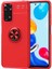 Xiaomi Redmi Note 11 Global Kılıf Ardx Ravel Silikon Kapak-Kırmızı 1