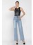 Kadın Bol Paça Jean Kot Pantolon P-00016349 2
