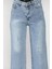 Kadın Bol Paça Jean Kot Pantolon P-00016349 4
