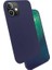Apple iPhone 12 Mini Uyumlu Ardx Silk Silikon-Lacivert 1