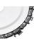 Zincirli Ahşap Testeresi 115 mm 4" Taşlama Makine Uyumlu Kesme Oyma Şekil Verme Testeresi 1 Adet 3