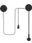 Motosiklet Kaskı Bluetooth Kablosuz Beyaz Kulaklık (Yurt Dışından) 1