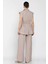 Kadın Bel Kuşaklı Yelek Pantolon Ikili Takım P-00016294 3