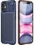 Apple iPhone 12 Mini Uyumlu Ardx Negro Silikon Kapak-Lacivert 1
