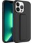Apple iPhone 14 Pro Max Kılıf Ardx Qstand Kapak-Siyah 1