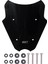 Yamaha Nmax 125 / 155 2025 Uyumlu Kısa Ön Cam Siyah 40 cm 4