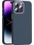Apple iPhone 14 Pro Max Kılıf Magsafe Şarj Özellikli Karbon Fiber Görünümlü Ardx Gros Kapak - Lacivert 1